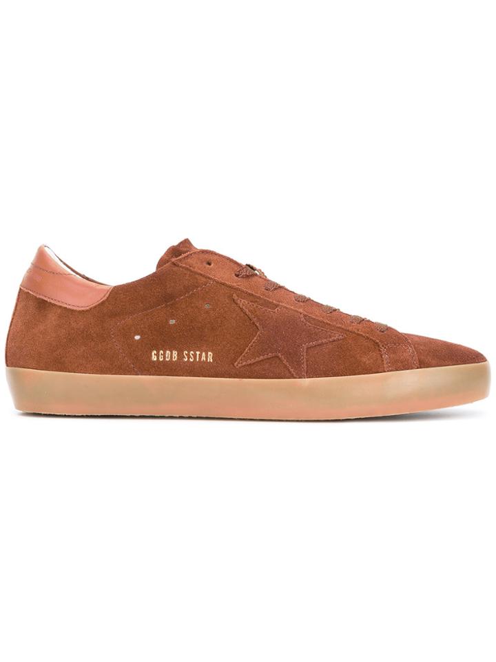 Golden Goose Deluxe Brand Star Patch Sneakers - Brown