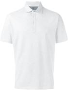 Brunello Cucinelli Classic Polo Shirt, Men's, Size: 52, White, Cotton