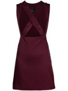 Jean Paul Gaultier Pre-owned 1995 Criss-cross Front Dress - Red