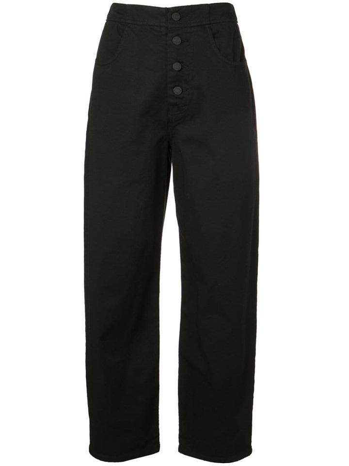 Nili Lotan High-waisted Trousers - Black