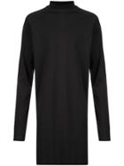 Y-3 High Collar Long Sleeve T-shirt - Black
