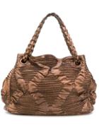 Bottega Veneta Pre-owned Textured Tote Bag - Brown
