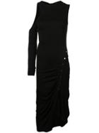 Yigal Azrouel One Sleeve Dress - Black