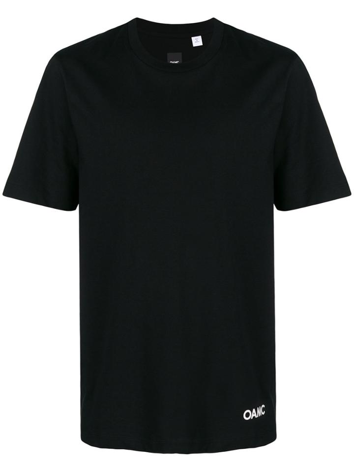 Oamc Logo Printed T-shirt - Black