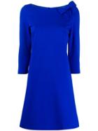 Goat Jemma Bow Embellished Dress - Blue