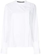 Haider Ackermann Wrap Front Shirt - White