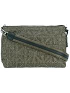 Sonia Rykiel Embellished Shoulder Bag, Women's, Green, Leather/polyamide