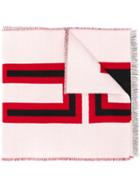 Gucci Intarsia-knit Scarf - White