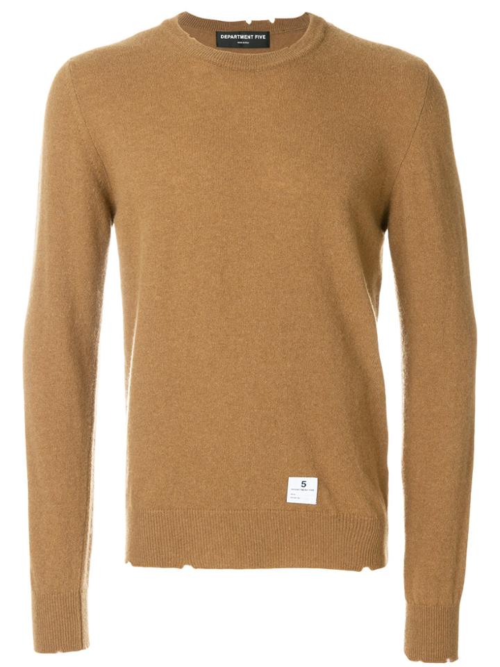 Department 5 Distressed Jumper - Brown