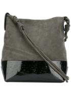 Dorothee Schumacher Redefined Simplicity Shoulder Bag, Women's, Green, Cork/cotton/calf Leather/polyurethane