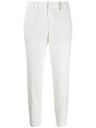 Brunello Cucinelli Slim-fit Cropped Chinos - Neutrals