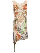 Tsumori Chisato Embellished Wrap Dress - Metallic
