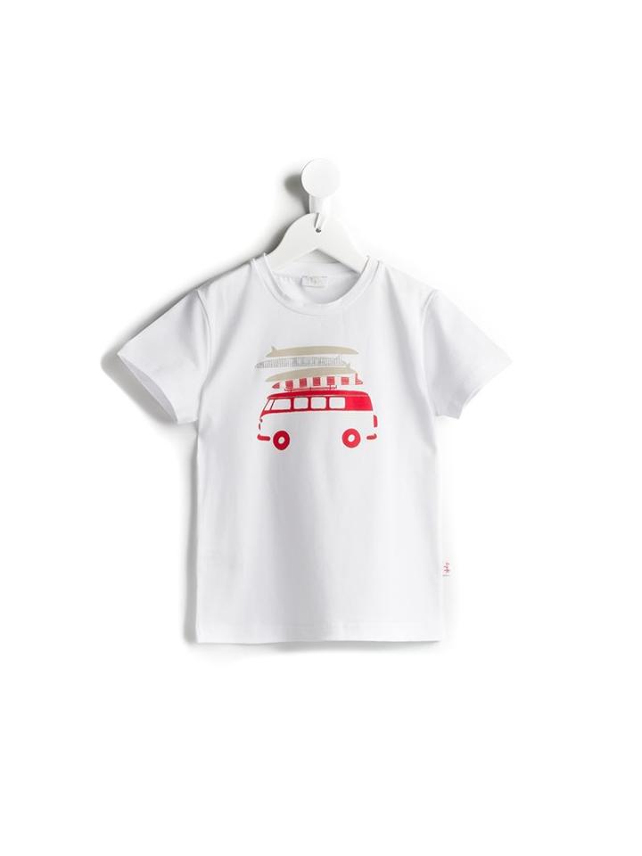 Il Gufo Camper Van Print T-shirt