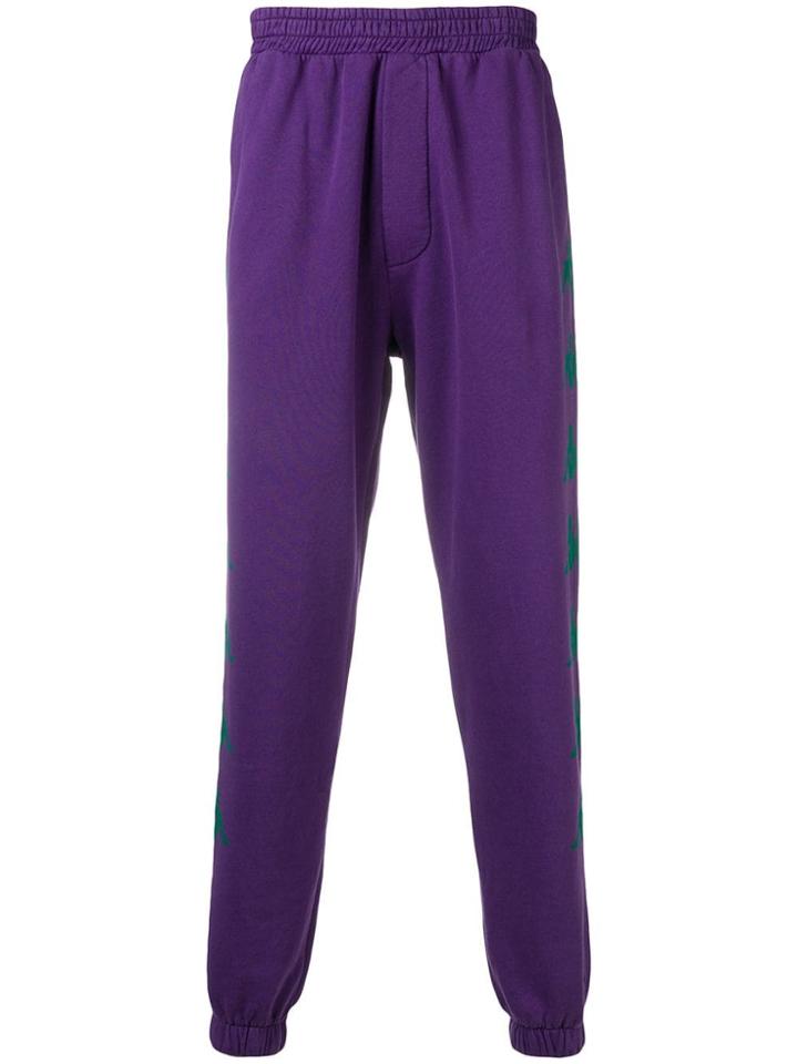 Paura Tapered Track Pants - Pink & Purple