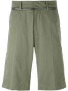 Chalayan Bermuda Shorts, Men's, Size: 52, Green, Cotton