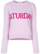 Alberta Ferretti Saturday Sweater - Pink & Purple
