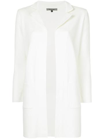 Han Ahn Soon Notch Collar Cardigan - White