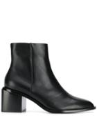 Clergerie Tapered Ankle Boots - Black