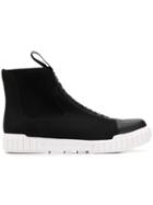 Calvin Klein Jeans Mesh Panels Boots - Black