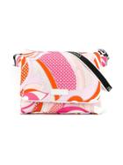 Emilio Pucci Junior Abstract Print Changing Bag - Pink