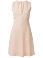 Stella Mccartney A-line Mini Dress, Women's, Size: 38, Pink/purple, Viscose/acetate/cotton