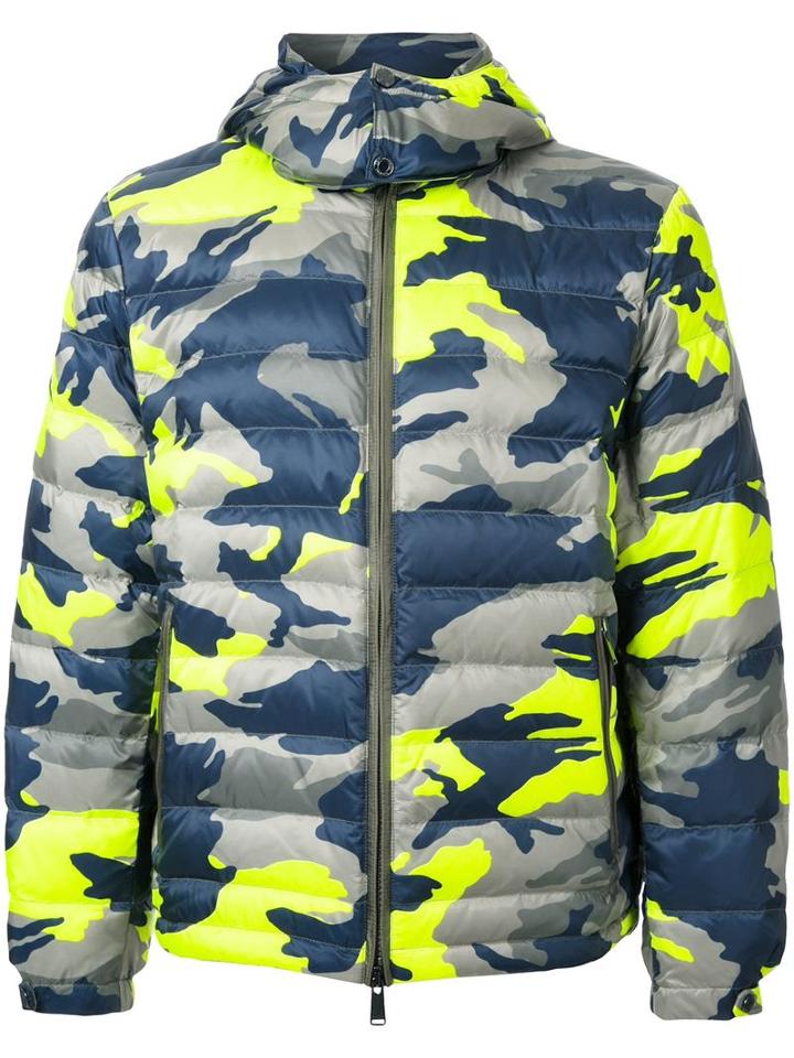 Kent & Curwen Camouflage Puffer Jacket, Men's, Size: Xxl, Polyester