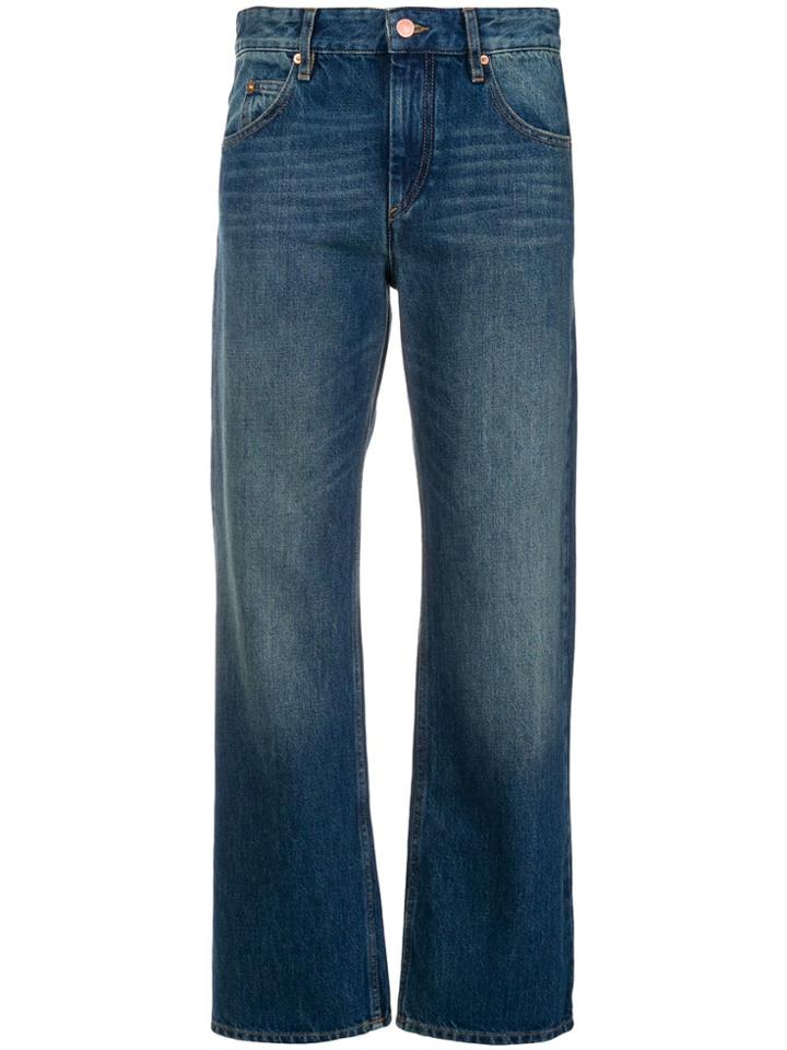 Isabel Marant Étoile Straight Leg Jeans - Blue