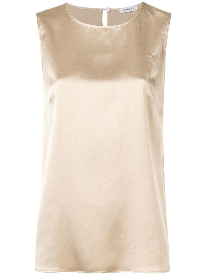 P.a.r.o.s.h. Satin Top - Neutrals