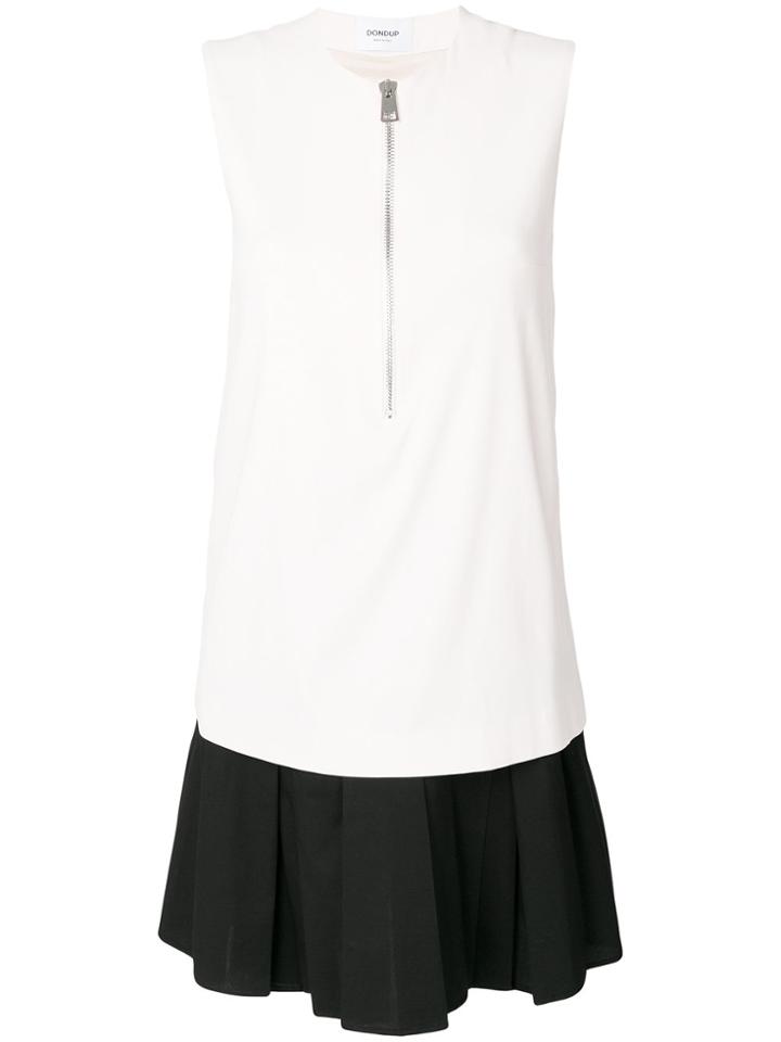 Dondup Contrast Shift Dress - Pink & Purple