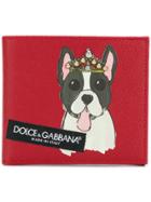 Dolce & Gabbana Dog Motif Wallet - Red