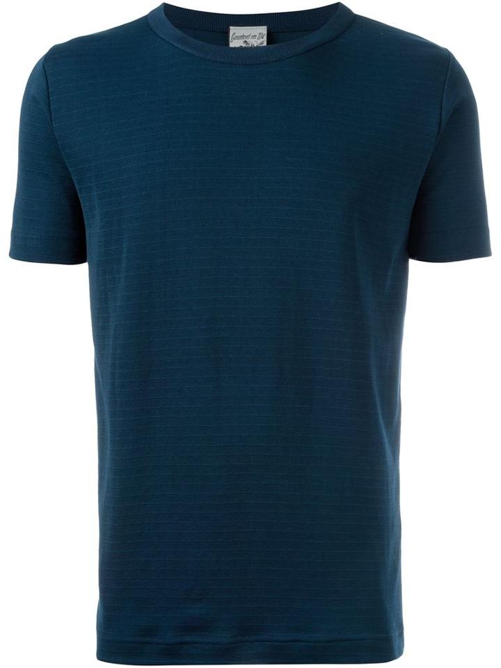 S.n.s. Herning Norm T-shirt, Men's, Size: Xl, Blue, Cotton