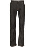 Fendi Ff Pocket Denim Jeans - Black