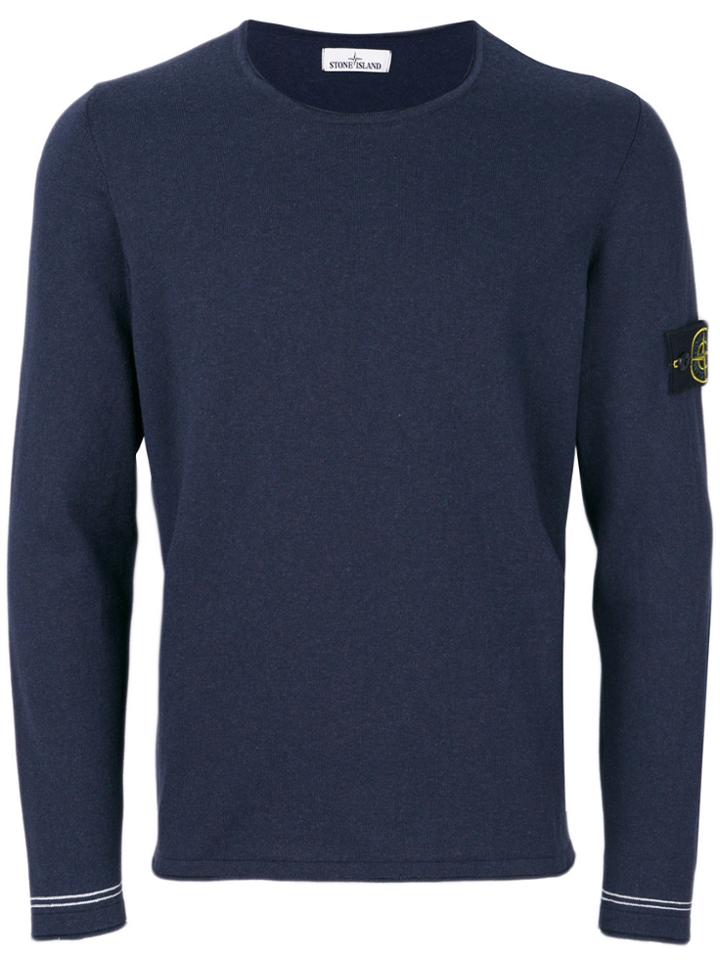 Stone Island Longsleeved T-shirt - Blue