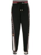 Dolce & Gabbana Side Panelled Track Pants - Black