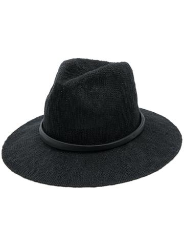 Bellerose Woven Hat - Black