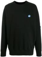 Ader Error Oversized Logo Patch Sweatshirt - Black