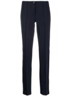 Cambio Cropped Straight-leg Trousers - Blue