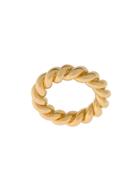 Isabel Lennse Wide Twisted Ring - Gold