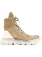 Rick Owens Lace-up Boots - Brown