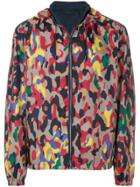 Versace Leopard Print Jacket - Multicolour