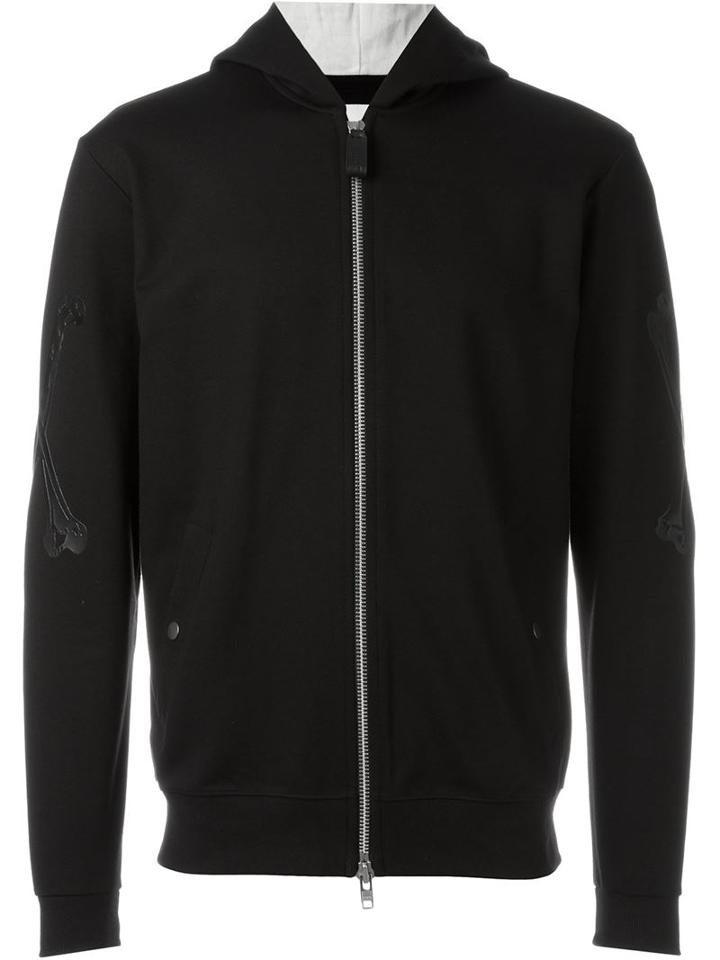 Cy Choi Bone Print Hoodie