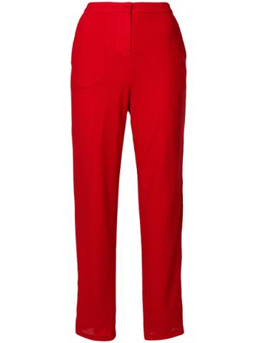 Nil & Mon Striped Detail Trousers - Red