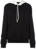 3.1 Phillip Lim Classic Hoodie, Women's, Size: Large, Black, Cotton
