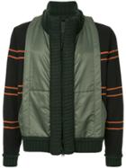 Craig Green Striped Sleeves Panelled Jacket - Black