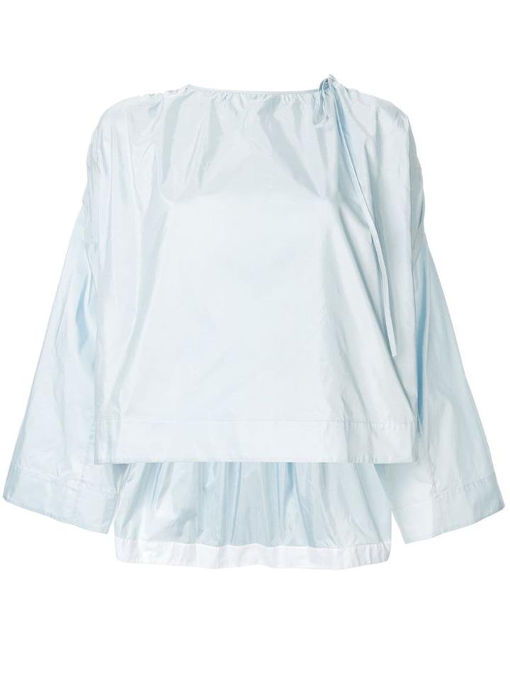 Calvin Klein 205w39nyc Wide Sleeve Top - Blue