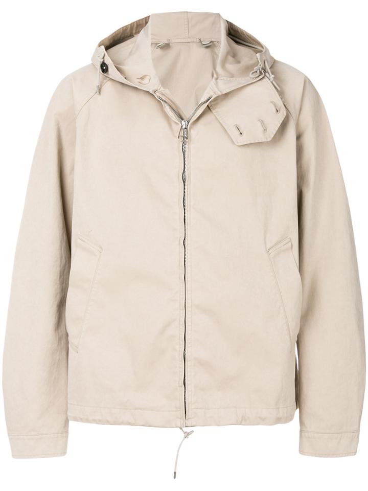Ten C Hooded Anorak - Nude & Neutrals