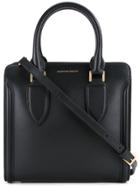 Alexander Mcqueen Small Heroine Tote - Black