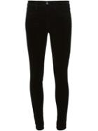 J Brand Velvet Skinny Trousers, Women's, Size: 29, Black, Cotton/modal/spandex/elastane/polyurethane