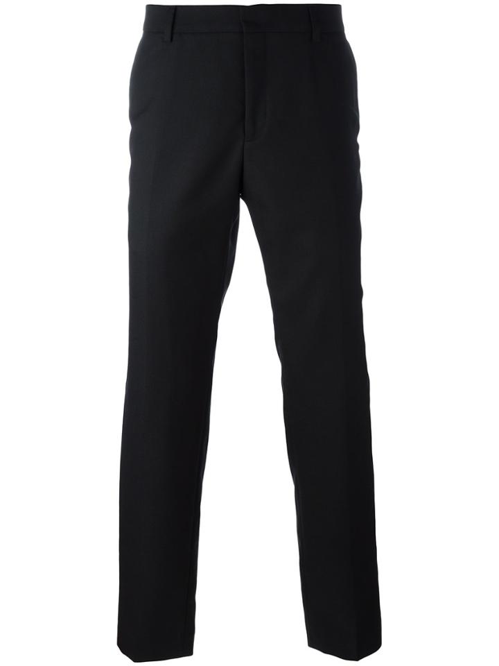 Ami Alexandre Mattiussi Straight Trousers - Black