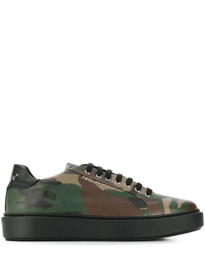 Philipp Plein Low-top Sneakers - Green